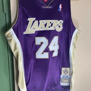 Authentic Hall of Fame collection Kobe Bryant Mitchell and Ness jersey